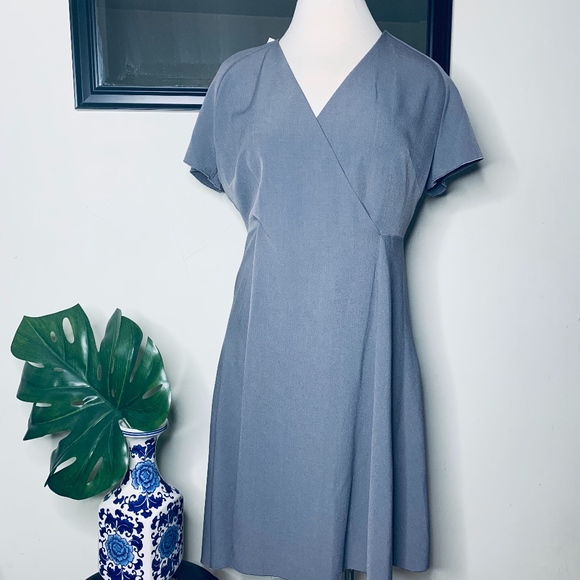 Anne Klein Dresses & Skirts - NEW Anne Klein V Neck Asymmetrical Dress